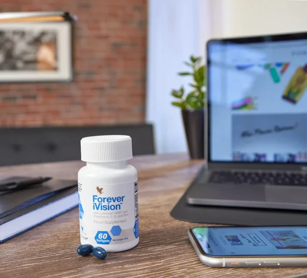 Forever iVision Za normalan vid u digitalnom dobu. FOREVER VISION UZ KAPI FOREVER ACTIVATORA I 0.5 dcl ALOE VERA GEL NA DAN,  ŠTITI I REGENERIŠE VAŠ VID.
