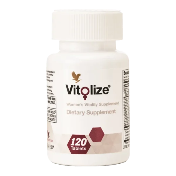 Vitolize Women Ova pažljivo odabrana mešavina biljaka, vitamina i minerala osmišljena je tako da odgovara specifičnim potrebama žena. Mešavina biljnih sastojaka, uključujući pasifloru i bobice šiandre Bogat vitaminima D, E, C, B6, B12, folnom kiselinom i gvožđem Sadrži 10 µg vitamina D Bez glutena