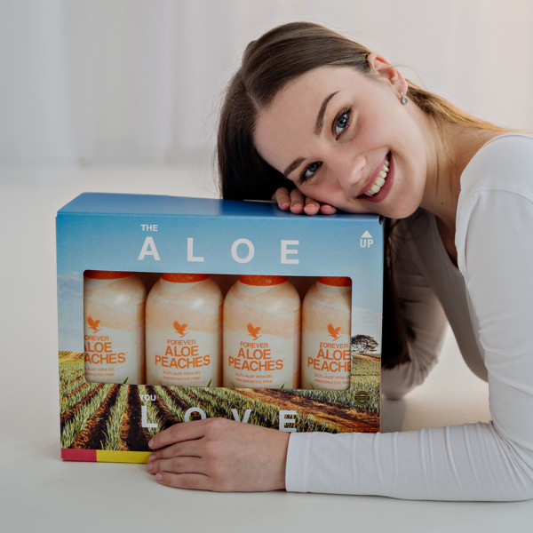 4-Pack Aloe Peaches